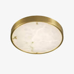 Geometric Alabaster Recessed Ceiling Light