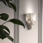 Geometric Alabaster Wall Light