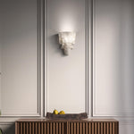 Geometric Alabaster Wall Light