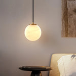 Globe Alabaster Pendant Lamp