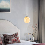Globe Alabaster Pendant Lamp