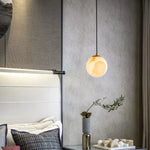 Globe Alabaster Pendant Lamp