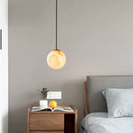 Globe Alabaster Pendant Lamp