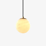 Globe Alabaster Pendant Lamp