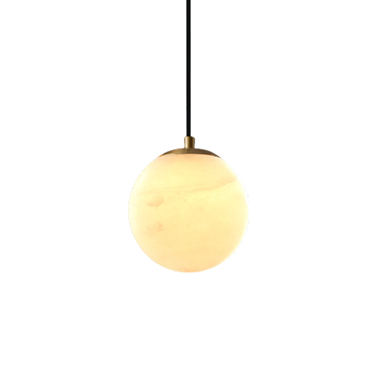 Globe Alabaster Pendant Lamp
