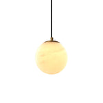 Globe Alabaster Pendant Lamp
