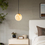 Globe Alabaster Pendant Lamp