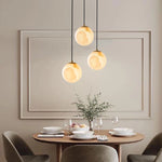 Globe Alabaster Pendant Lamp