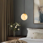 Globe Alabaster Pendant Lamp