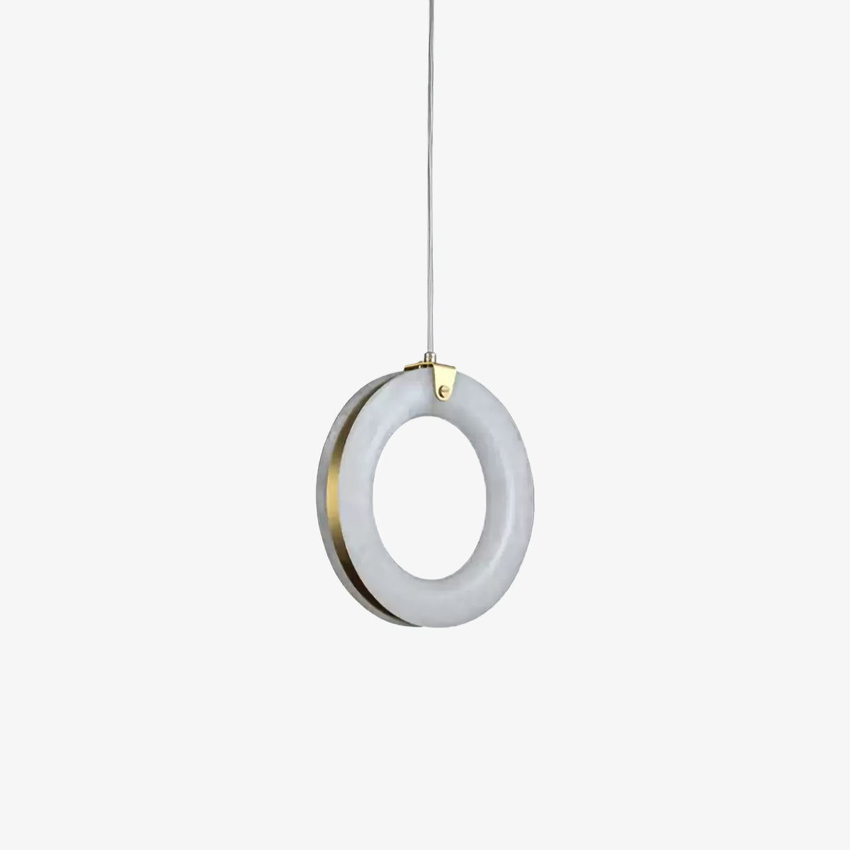 Halo Ring Alabaster Pendant Lamp