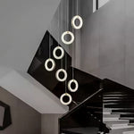 Halo Ring Alabaster Pendant Lamp