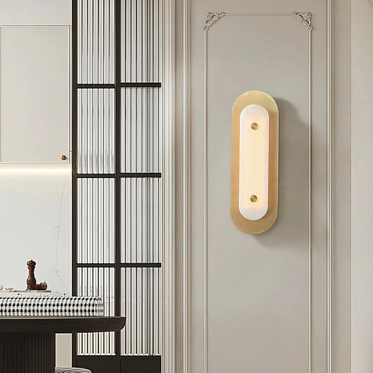 Harlan Modern Alabaster Wall Lamp