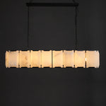 Harlew Alabaster Rectangular Chandelier