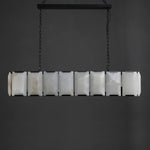 Harlew Alabaster Rectangular Chandelier