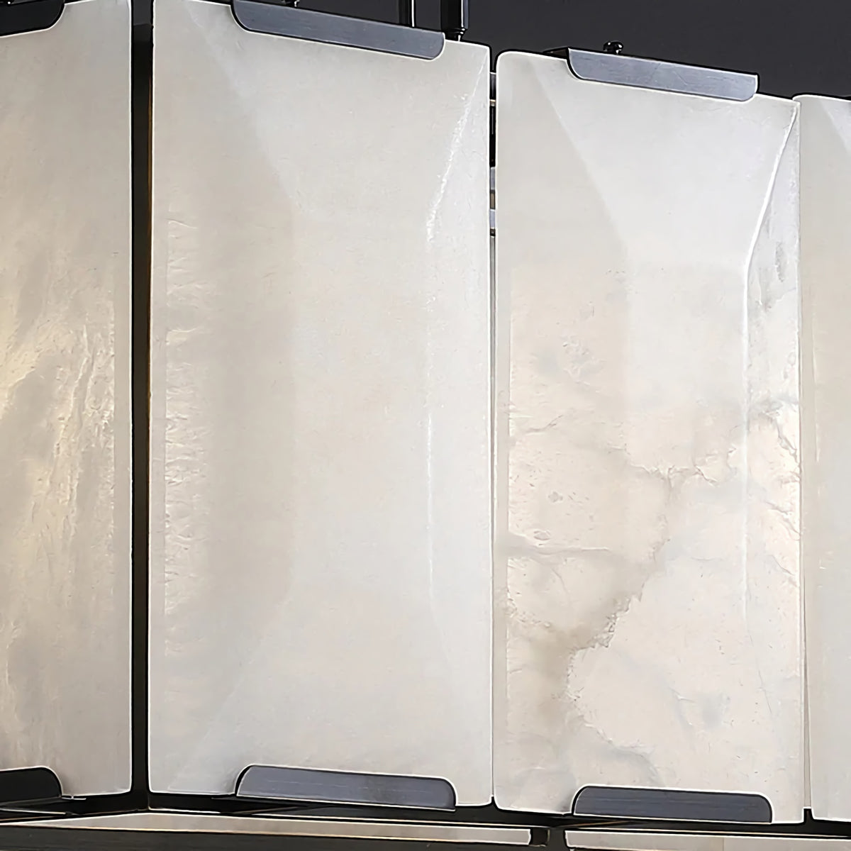 Harlew Alabaster Rectangular Chandelier