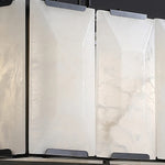 Harlew Alabaster Rectangular Chandelier