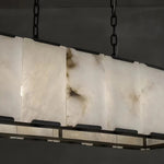 Harlew Alabaster Rectangular Chandelier