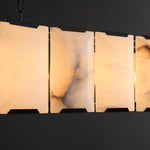 Harlew Alabaster Rectangular Chandelier