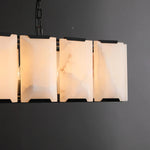 Harlew Alabaster Rectangular Chandelier