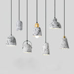 Hubble Cement Pendant Lamp