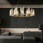 Jessie Alabaster Round Chandelier