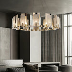Jessie Alabaster Round Chandelier