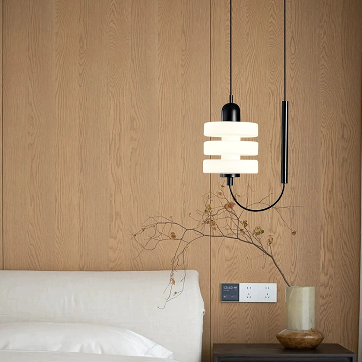 LED Triple-Disk Pendant Lamp