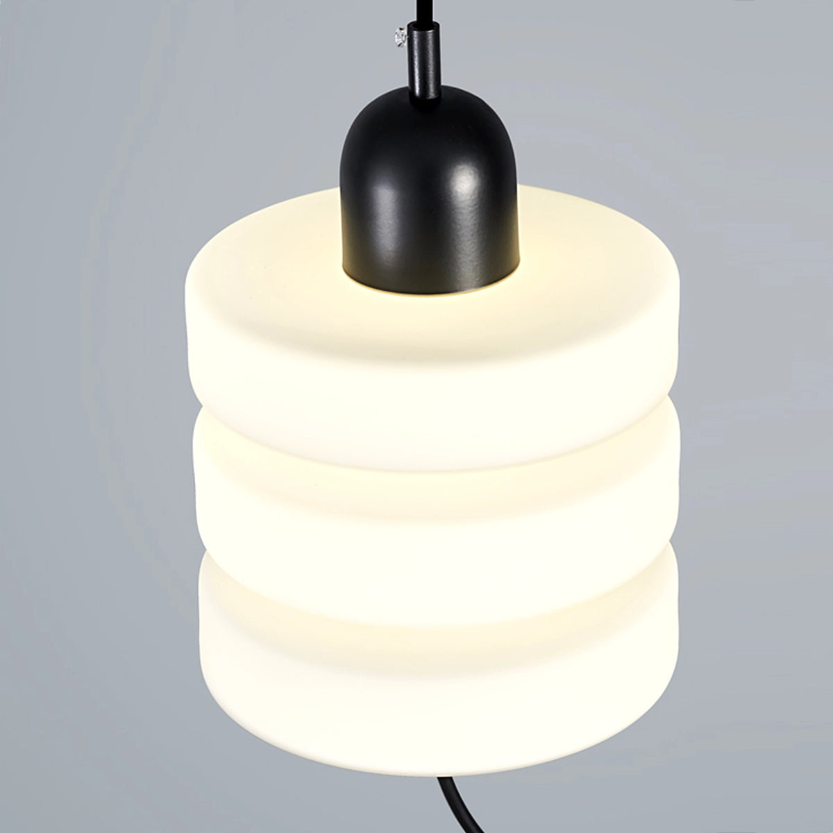 LED Triple-Disk Pendant Lamp