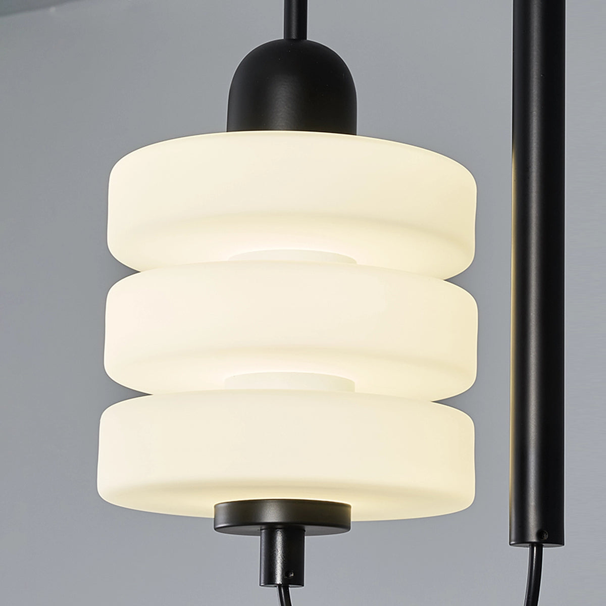 LED Triple-Disk Pendant Lamp