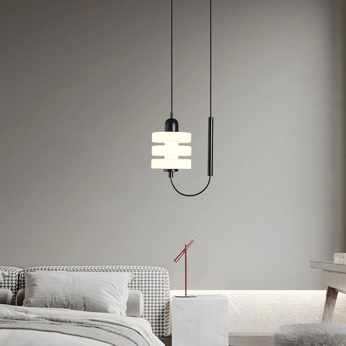 LED Triple-Disk Pendant Lamp