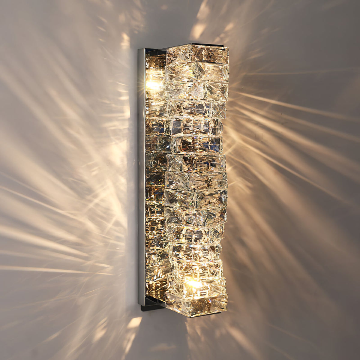 Laminated Crystal Wall Lamp