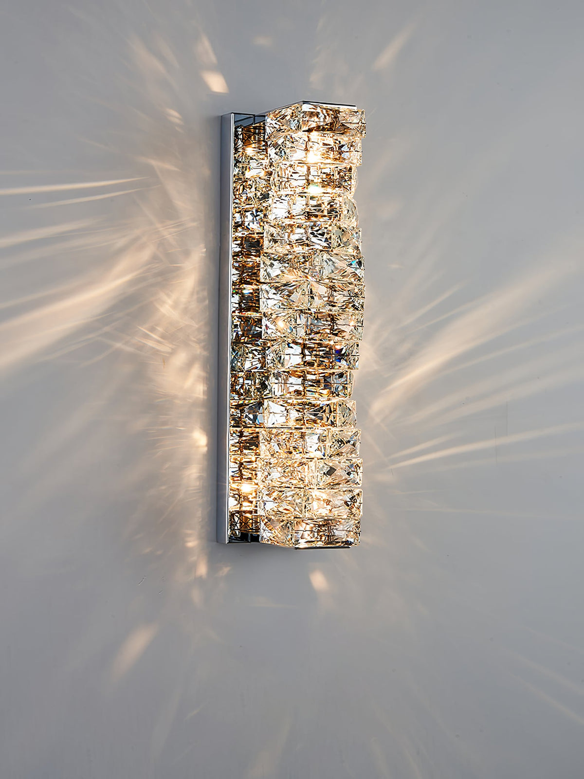 Laminated Crystal Wall Lamp
