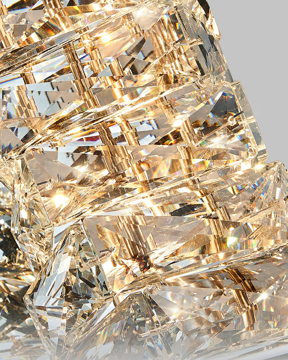 Laminated Crystal Wall Lamp