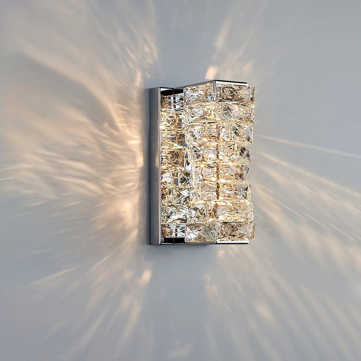 Laminated Crystal Wall Lamp