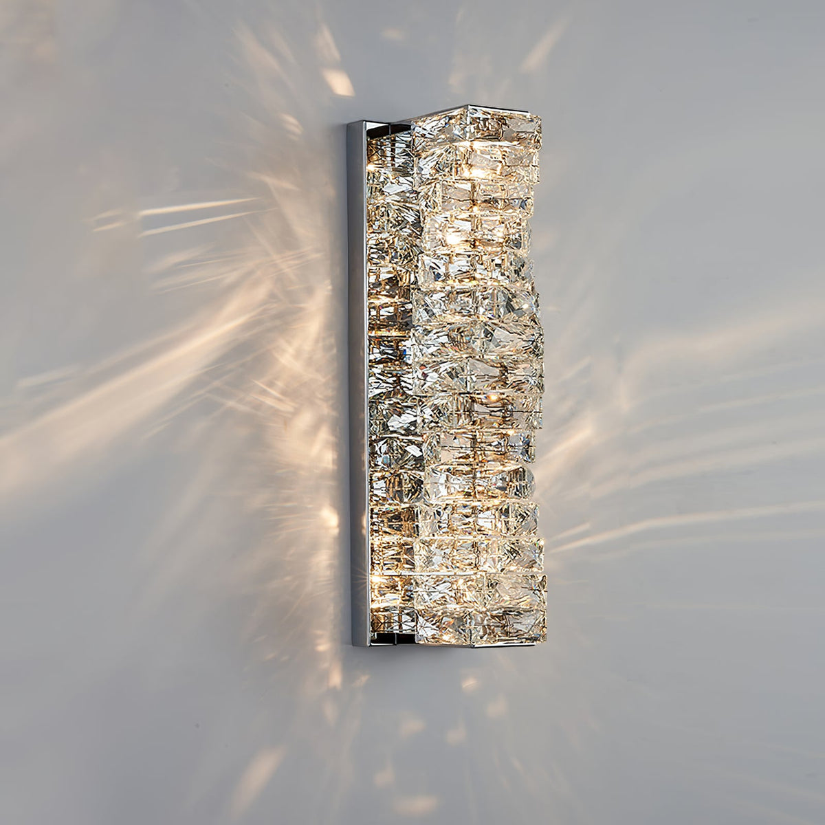 Laminated Crystal Wall Lamp