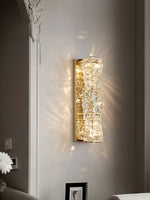 Laminated Crystal Wall Lamp