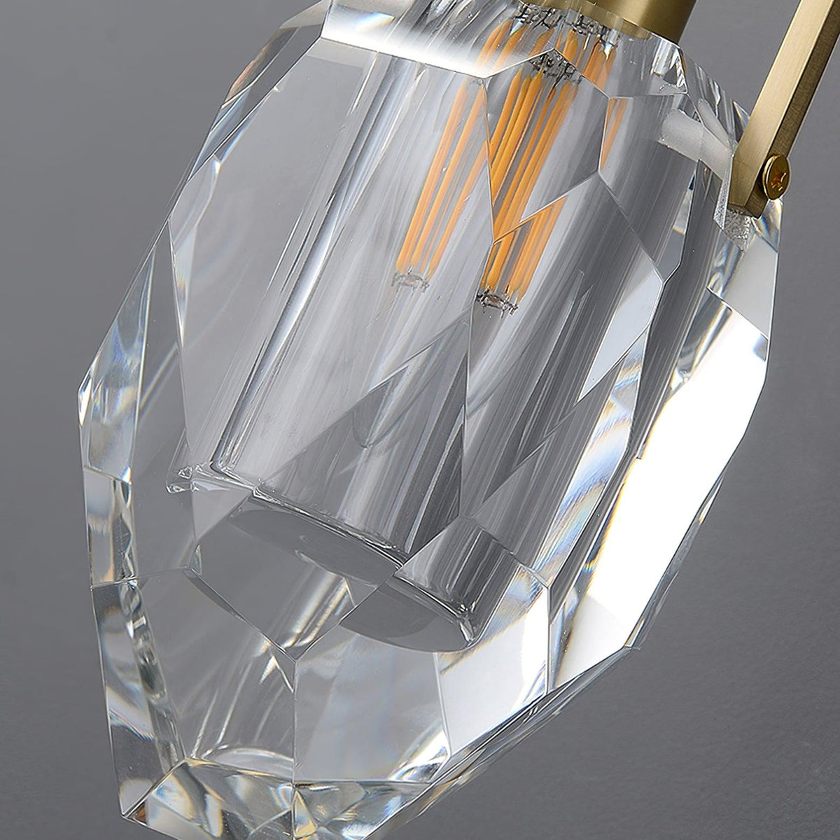 Brass Crystal Lavilla Wall Lamp