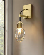Brass Crystal Lavilla Wall Lamp