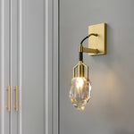 Brass Crystal Lavilla Wall Lamp