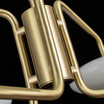 Linked Disc Alabaster Chandelier