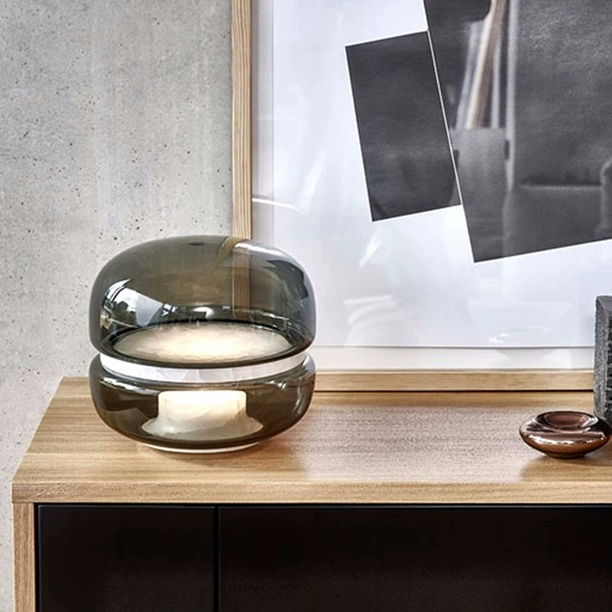 Macaron Alabaster Table lamp