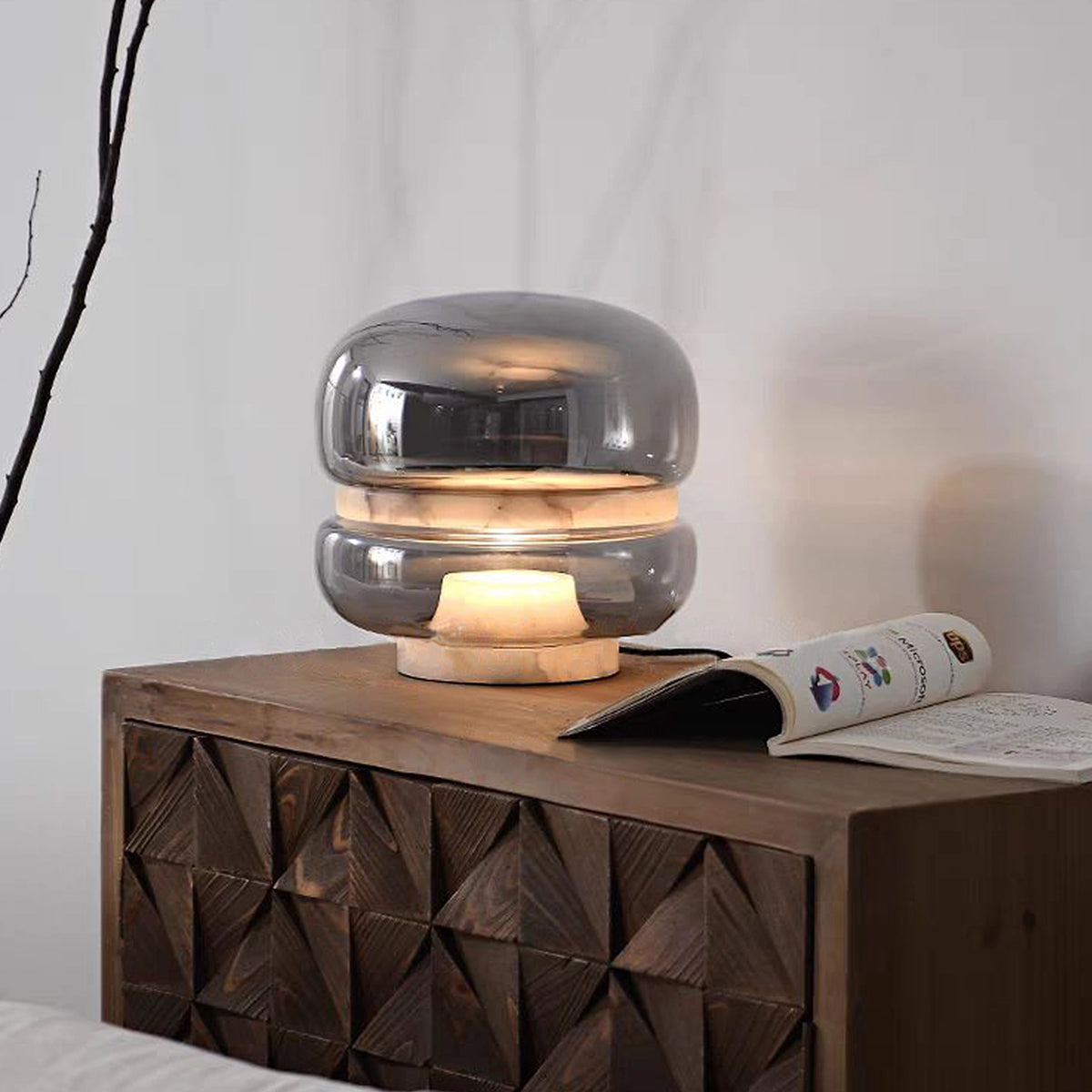 Macaron Alabaster Table lamp