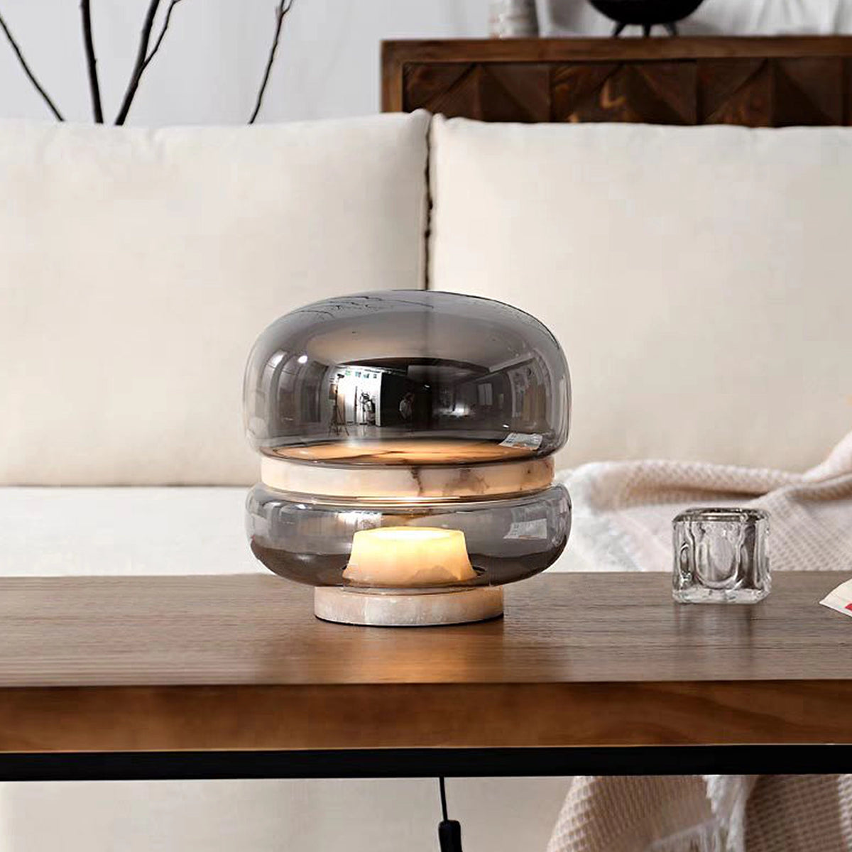 Macaron Alabaster Table lamp