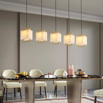 Alabaster All Copper Pendant Lamp