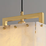 Alabaster All Copper Pendant Lamp