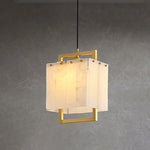 Alabaster All Copper Pendant Lamp