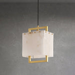 Alabaster All Copper Pendant Lamp