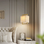 Alabaster All Copper Pendant Lamp