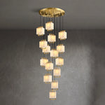 Alabaster All Copper Pendant Lamp