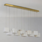 Alabaster Cubic Pendant Lamp